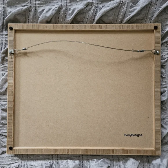 DENY Designs Beach Framed Wall Art - 14.75" X 17" - Picture 2 of 2